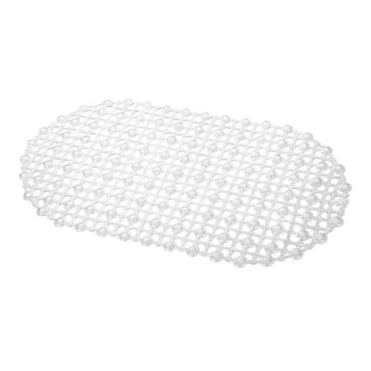 4933 Nonslip Soft Rubber Bath Mat for Bathtub and Shower, Anti Slip Bacterial Anti Bacterial Machine Washable PVC Bath Mat DeoDap