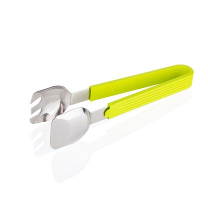 2698 Multi P Salad Serve Tong used in all kinds of places household and kitchen purposes for holding and grabbing food stuffs and items etc. DeoDap