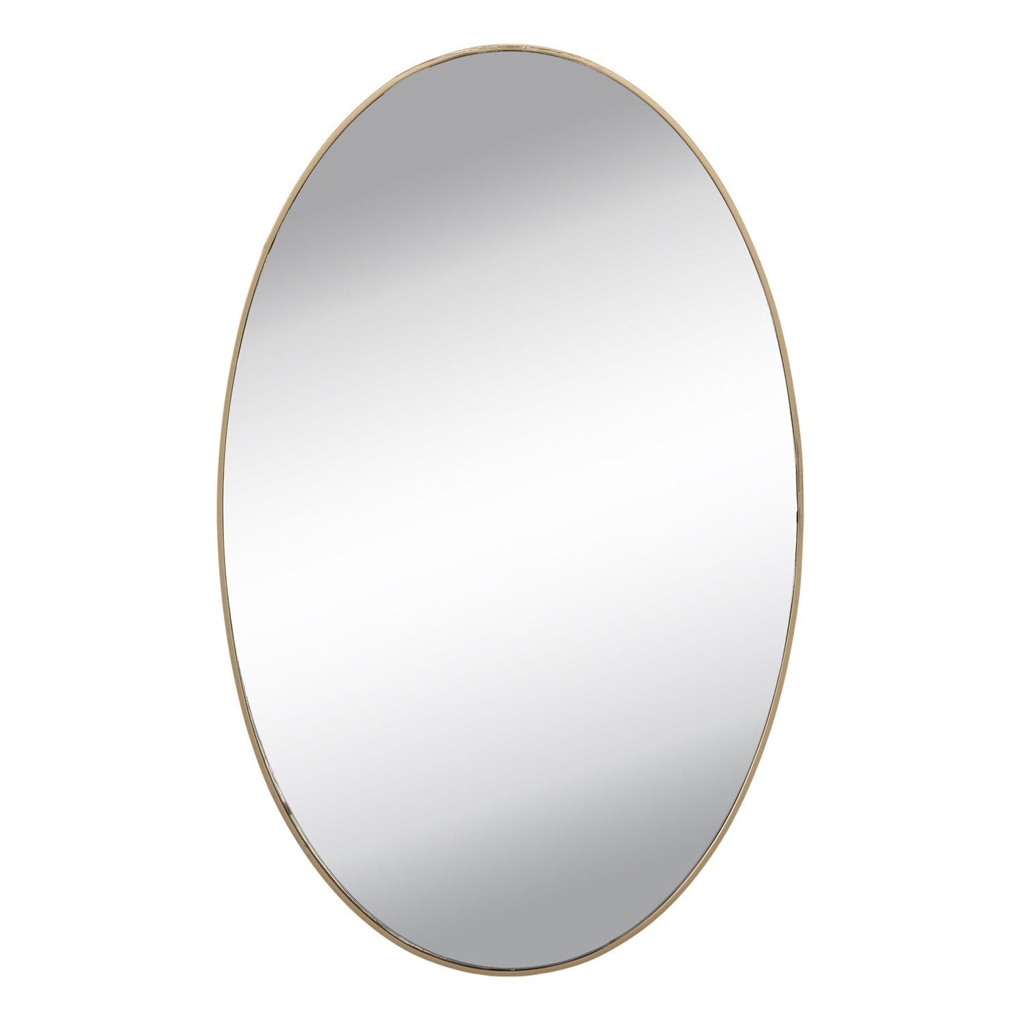 1727A Oval Frame Less Mirror Wall Sticker for Dressing