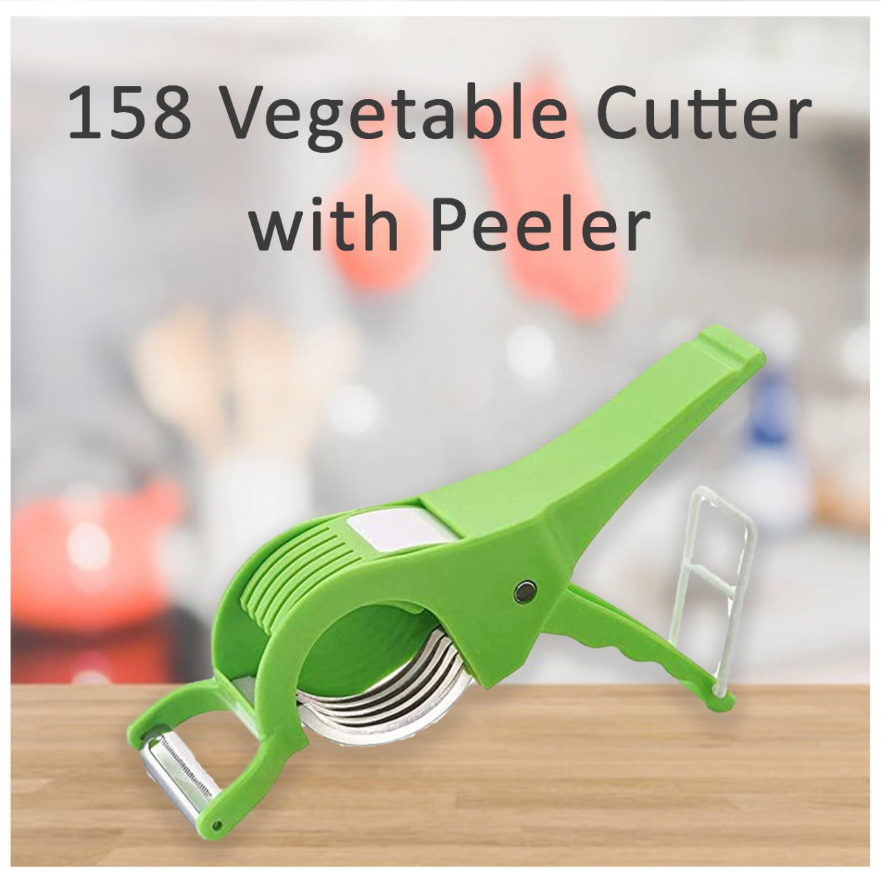 158 Vegetable Cutter with Peeler DeoDap