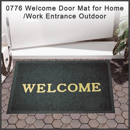 0776 Welcome Door Mat for Home/Work Entrance Outdoor DeoDap