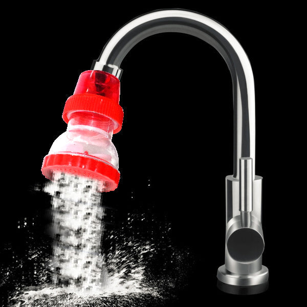 1451 Big Plastic 360-Degree Shower Head Faucet DeoDap