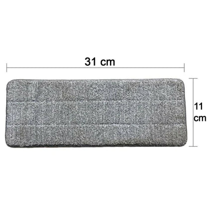 1142A Heavy Quality Floor Mop, Free Squeeze Microfiber Flat Spin Mop 360 Flexible Mop Head, Flat Mop for Floor Clean (MOQ :- 24pc)