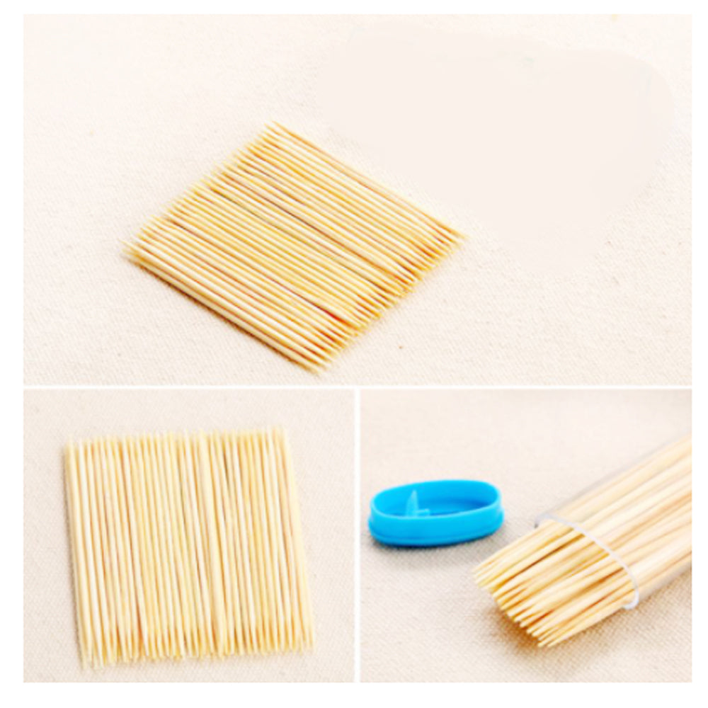 1095 Bamboo Toothpicks with Dispenser Boxq DeoDap