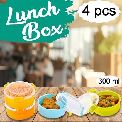 2465 Microwave Safe Containers Lunch Box Steel Dibbi, 300ml DeoDap