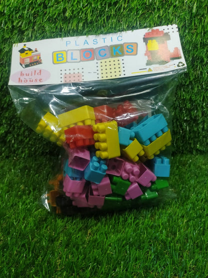 4627 A Building Blocks 60 Pc widely used by kids and children for playing and entertaining purposes among all kinds of household and official places etc. DeoDap