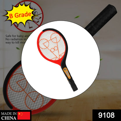 9108 Anti Mosquito Racquet Rechargeable Insect Killer Bat with LED Light DeoDap