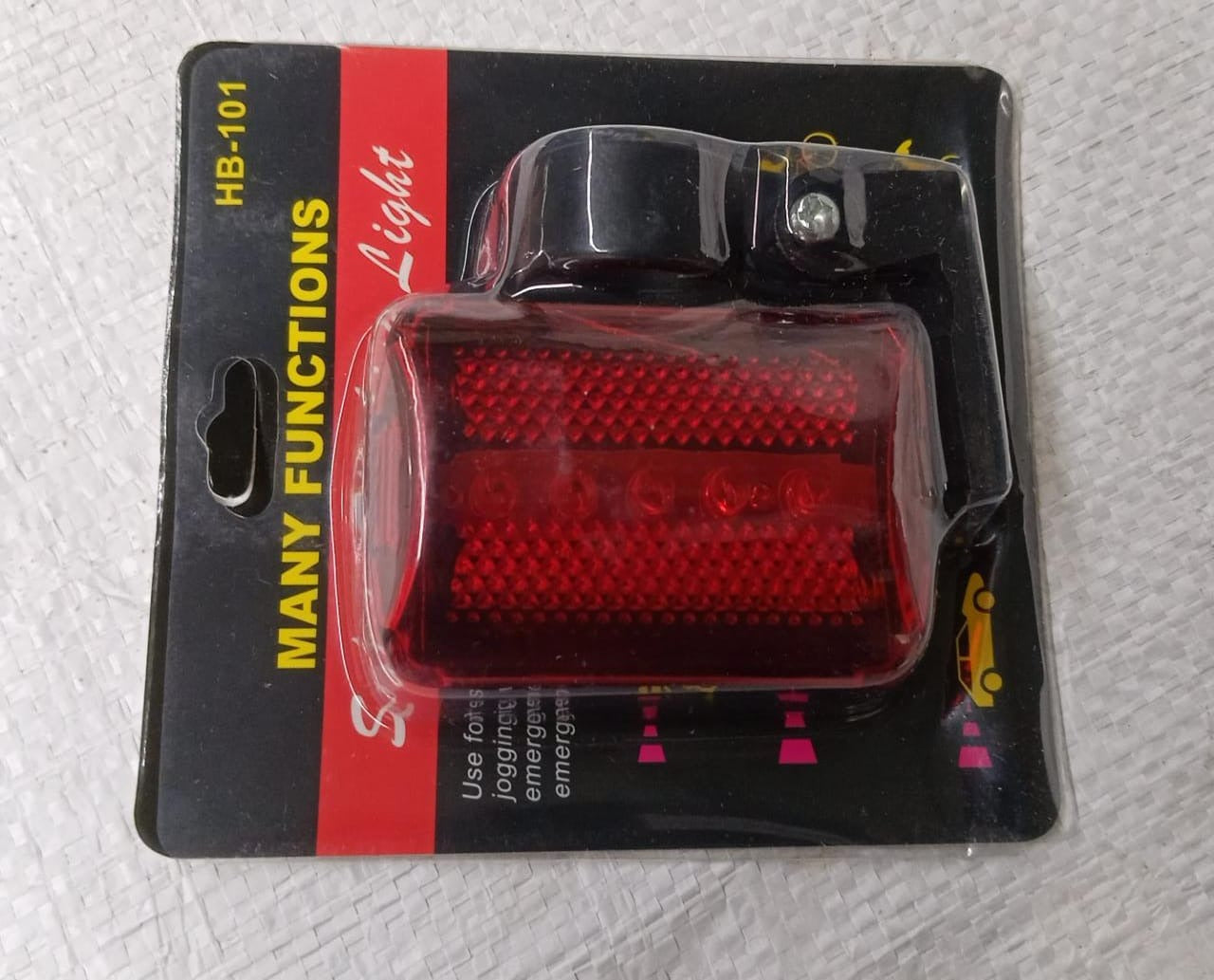 9068 Safety Flashing Light, 5 LED Light, 1 Piece, Red Light DeoDap