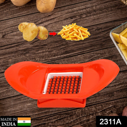 2311A French Fry Fries Cutter Peeler Potato Chip Vegetable Slicer Cooking Tools Finger Chips Cutter DeoDap