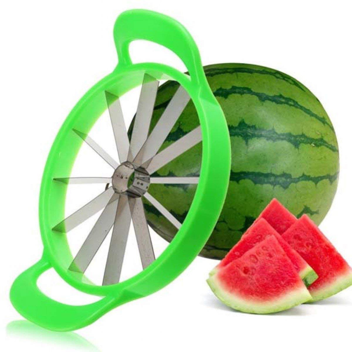 5357  Watermelon Slicer Cutter Steel Fruit Perfect Corer Slicer Kitchen Tools DeoDap