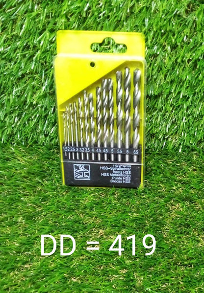 419 Drill Bits (13 pcs) 