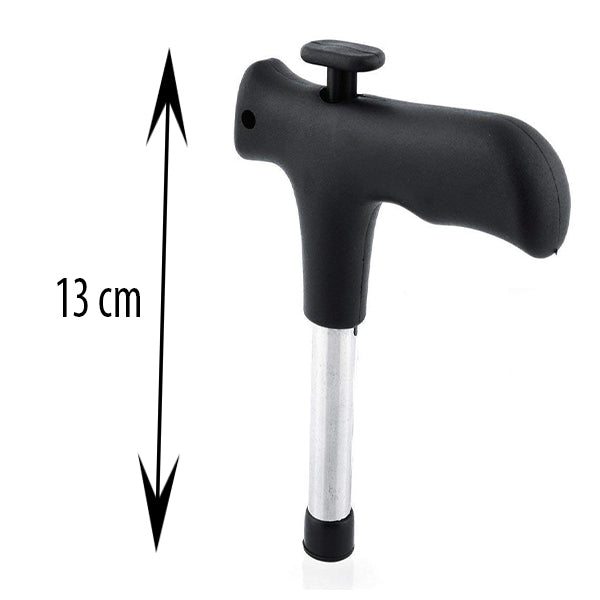 0854 Premium Quality Stainless Steel Coconut Opener Tool/Driller with Comfortable Grip DeoDap