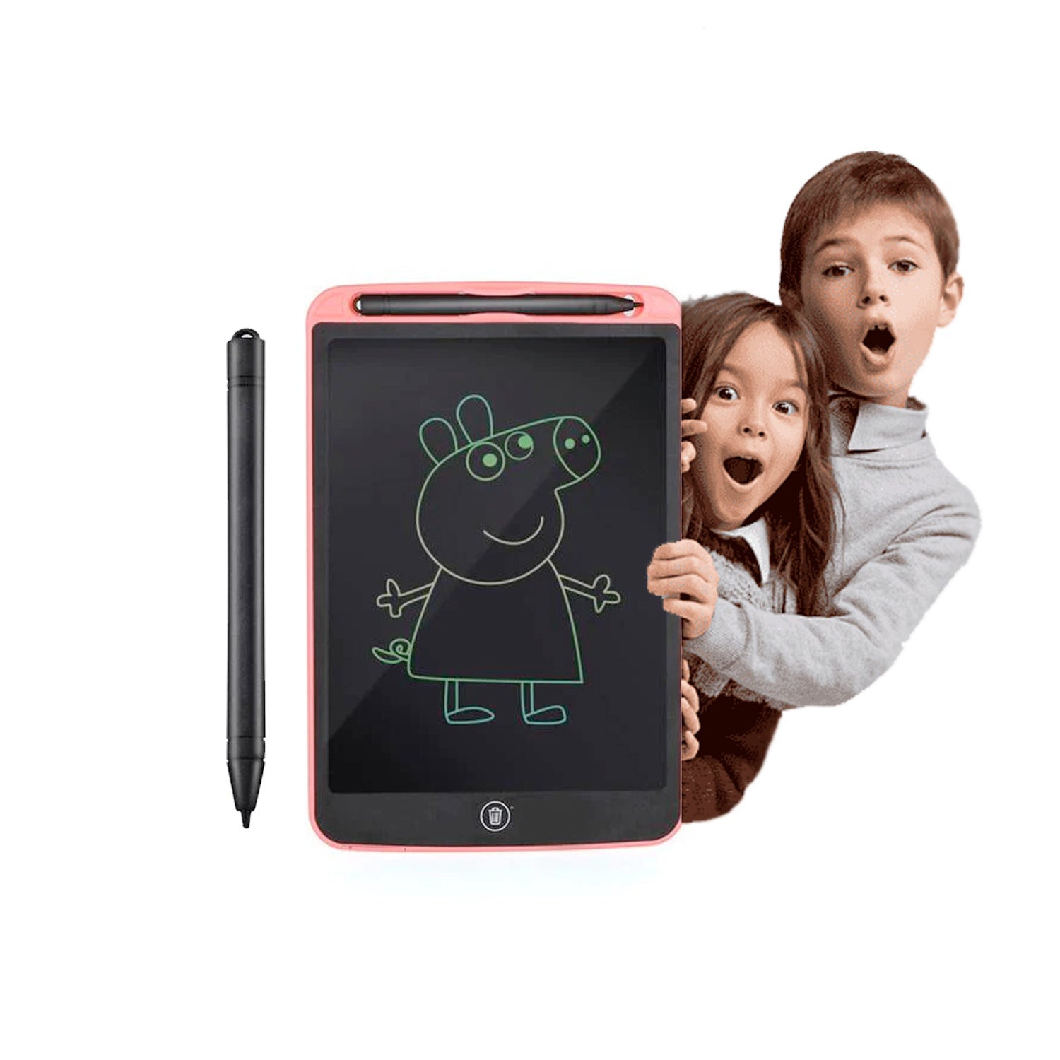 1360 LCD Portable Writing Pad/Tablet for Kids - 8.5 Inch DeoDap